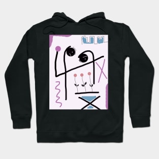 Kids Bowing Stick Figure Hoodie